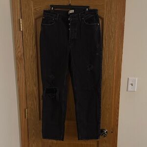 Abercrombie The Dad High Rise Jeans